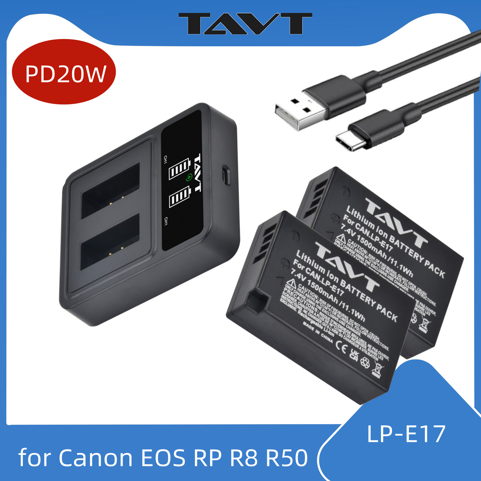 Canon Camera Eos R50 - LP-E17 LPE17 LP E17 Camera Batterij