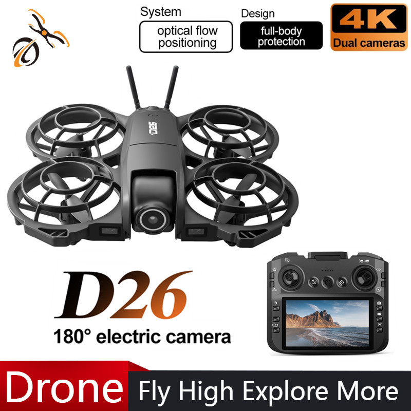 Drone Camera 4K - D26 Drone 4K Luchtfoto HD 180