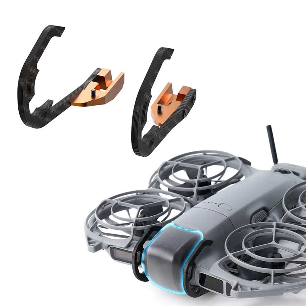 Drone Camera Case - Gimbal-beschermingsbalk voor DJI NEO 2-lensbumper Koolstofvezel