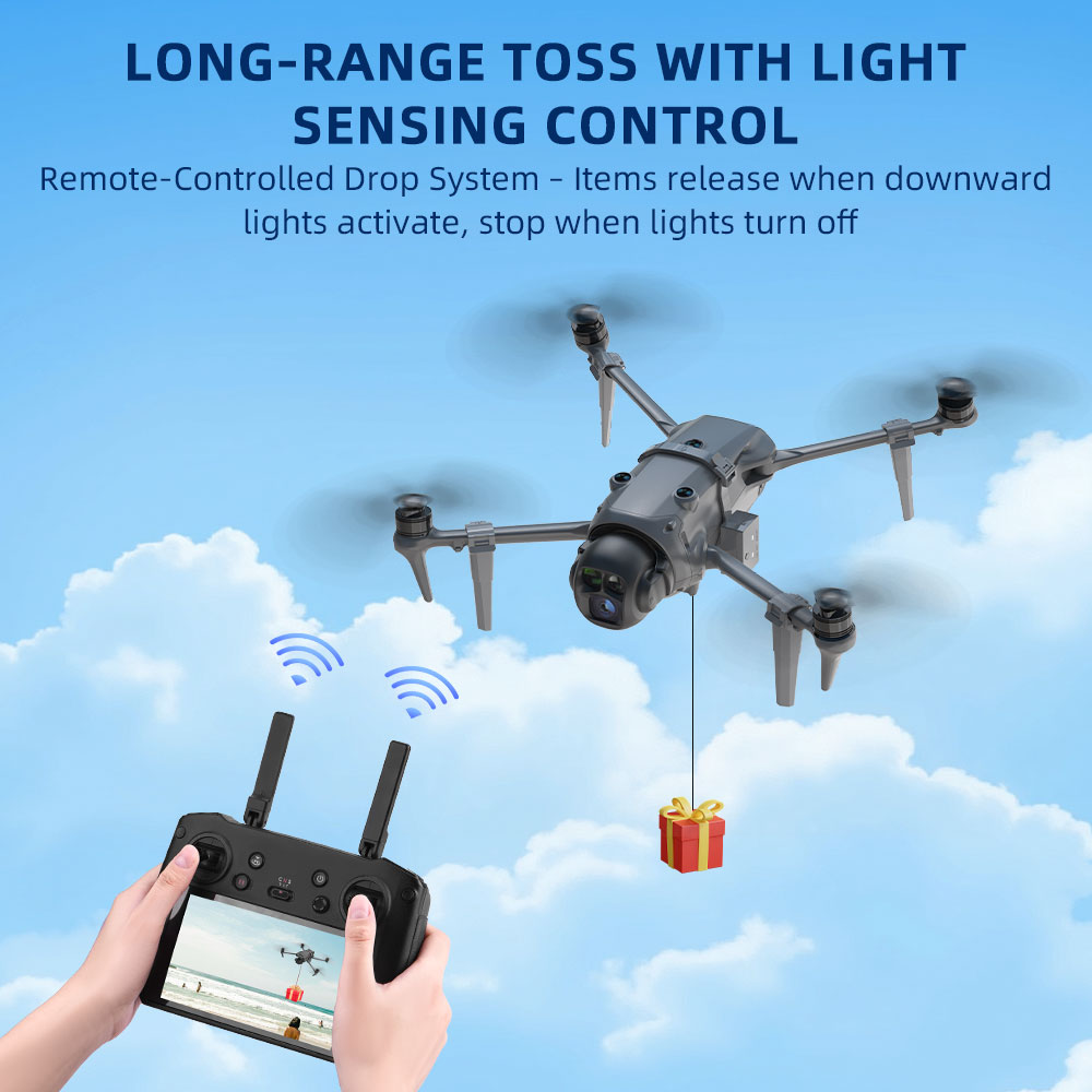 BRDRC Airdrop-systeem voor DJI - Dji Drone Mini 4 Pro recensie en prijs