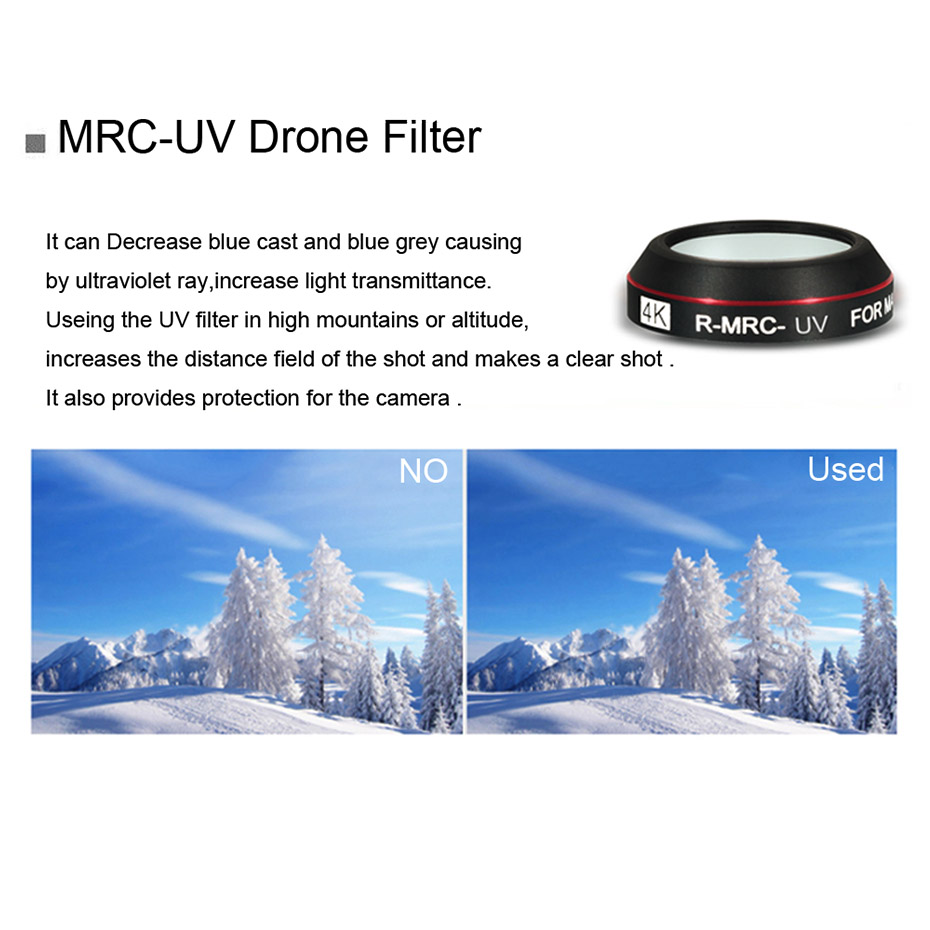 Drone Filter Voor Mavic Pro Cp - Drone Camera Filter recensie en prijs