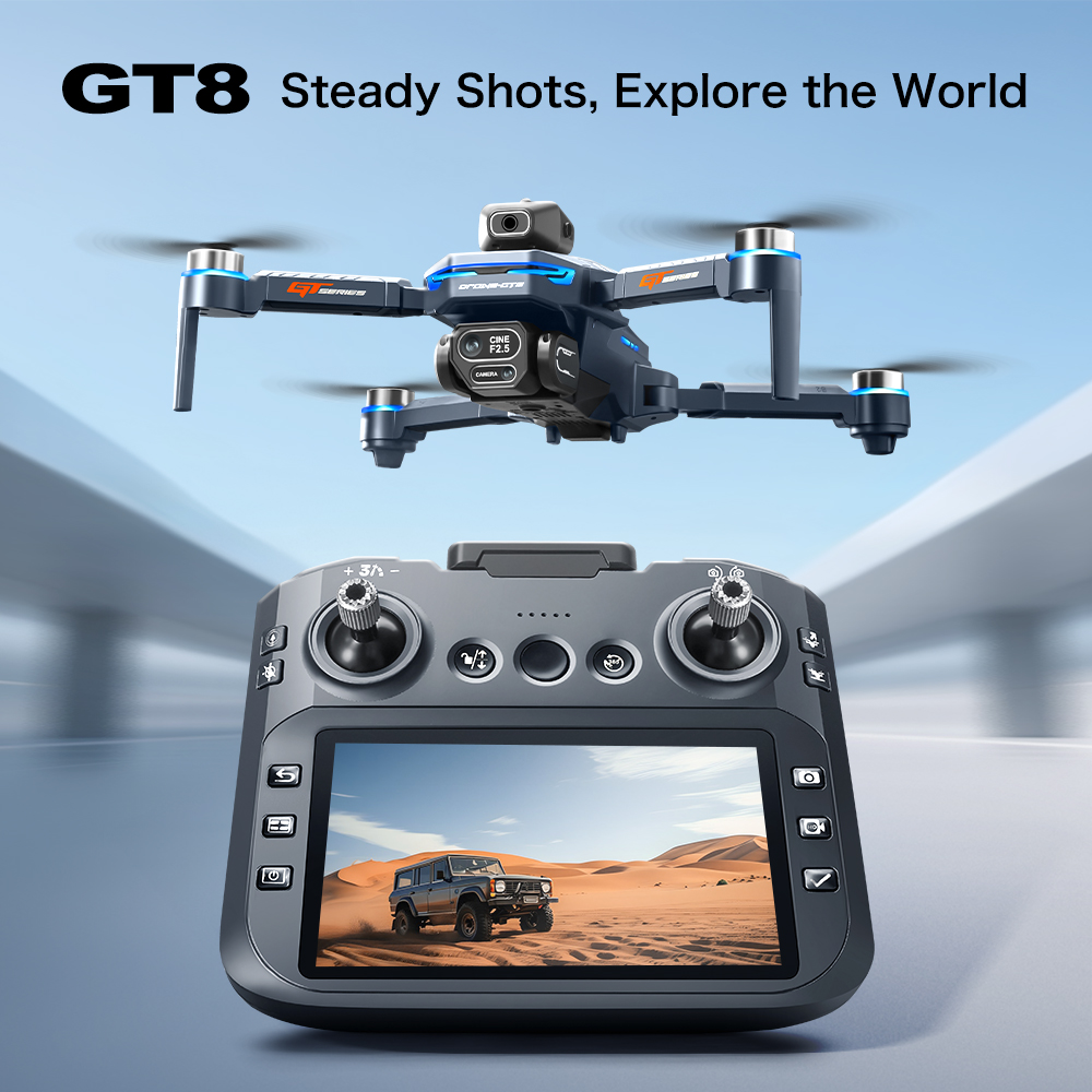 GT8 Max Opvouwbare Drone 8K HD - Drone Camera Night Vision recensie en prijs