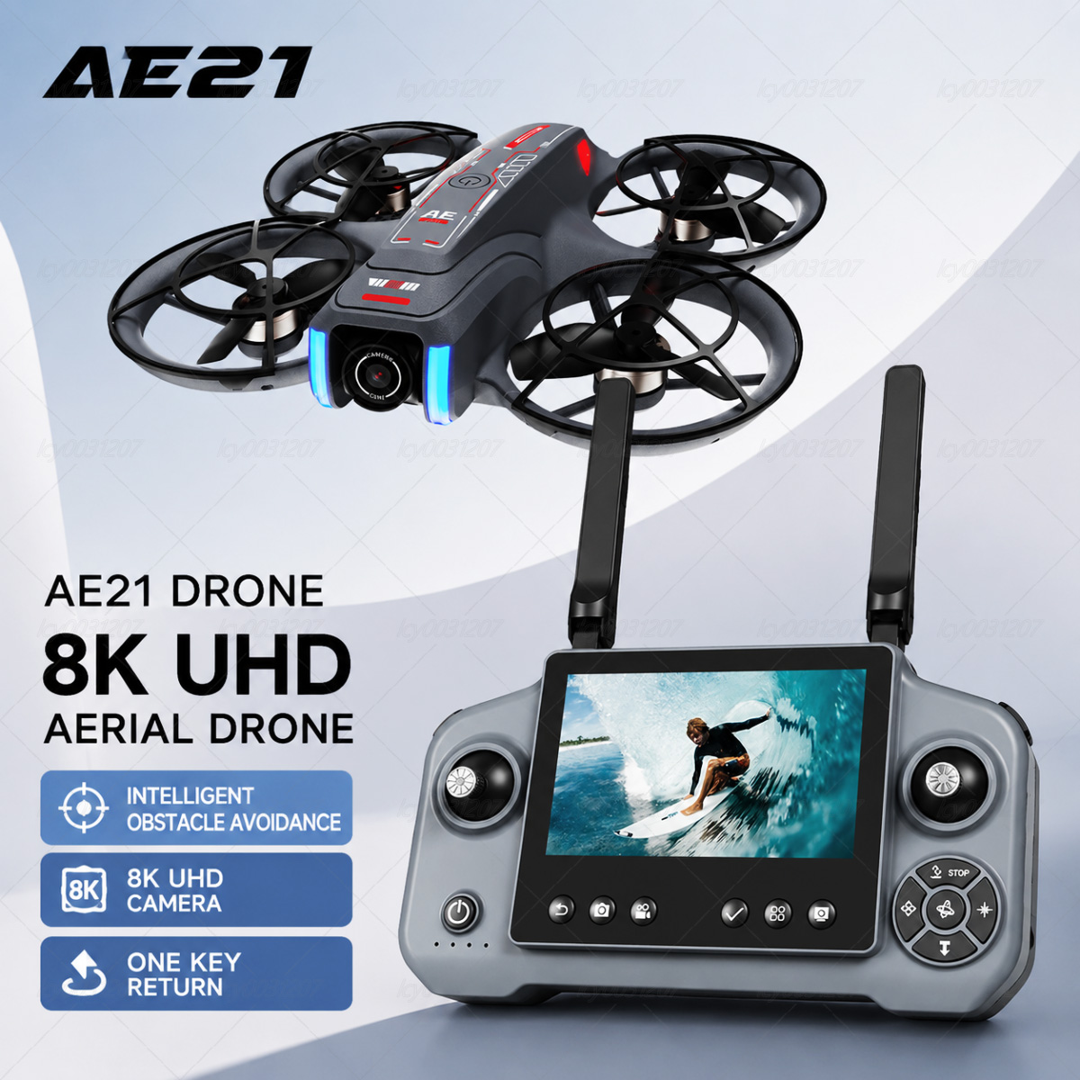 Nieuwe AE21 Mini 8K FPV Drone  - Drone Camera Night Vision recensie en prijs