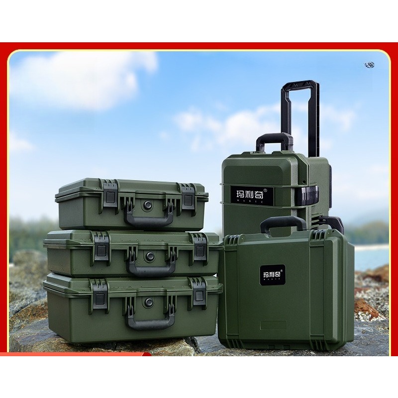 Militaire groene grote bescher - Drone Camera Case recensie en prijs