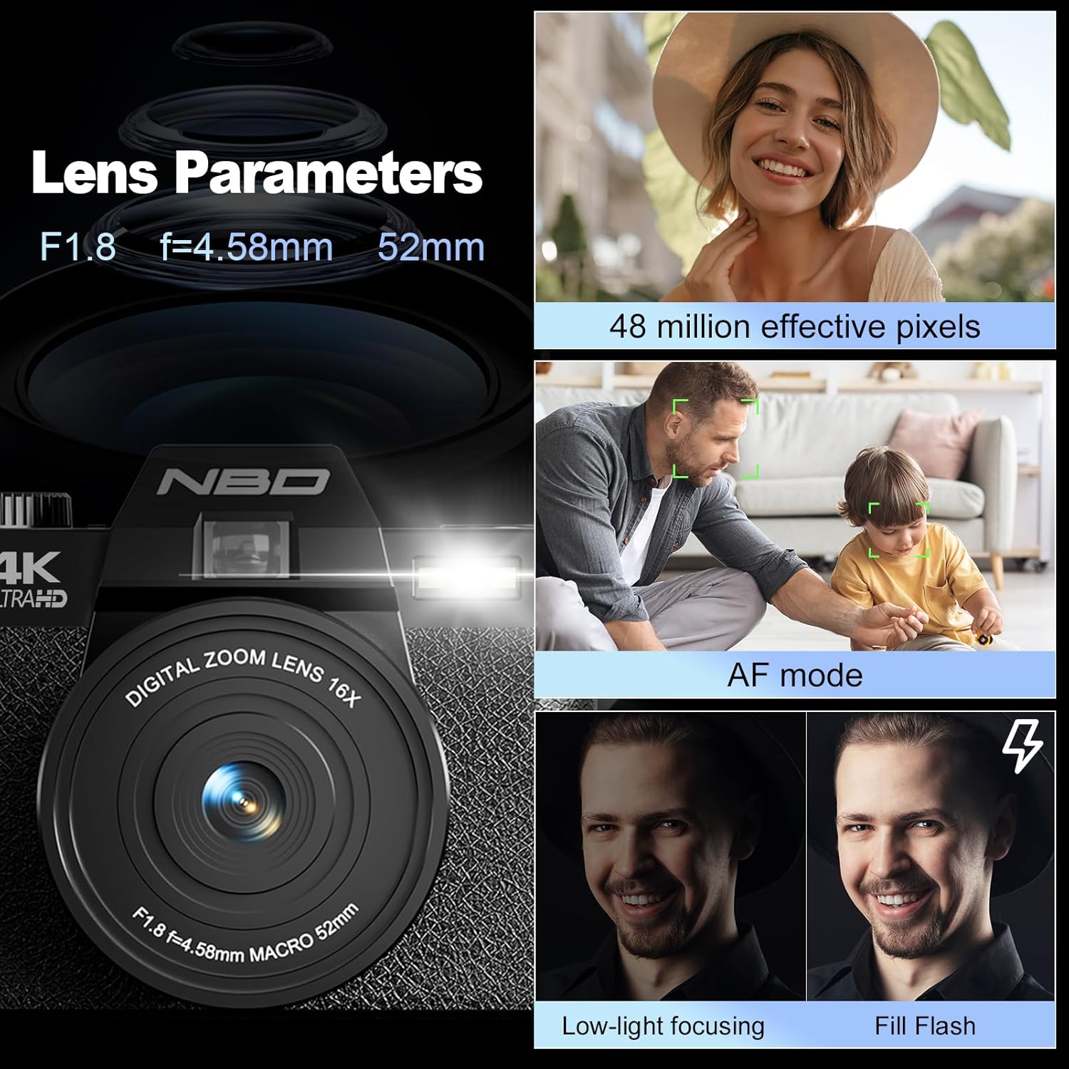NBD 4K digitale camera's voor  - Canon Camera Eos R50 recensie en prijs